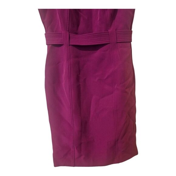 LDT Anne Marie Stretch Crepe Solid Sleeveless Dress - Size 6 - Picture 6 of 9